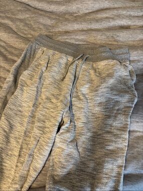 Michael Kors - Cozy Light Gray Knit Jogger Sweatpants